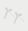 YVMIN Lace Bowknot Earring (Pair) - Thumbnail 3