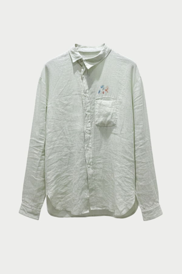 Sagittaire A Samphrenia Button Up Shirt - Pale Green