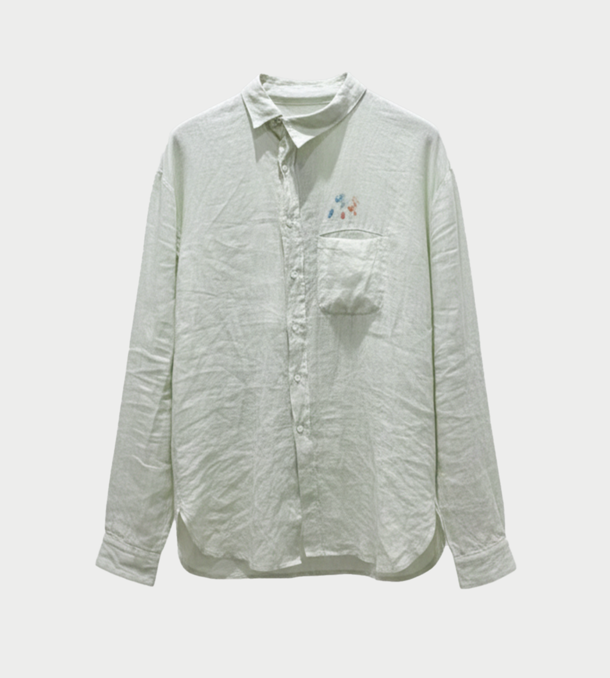 Sagittaire A Samphrenia Button Up Shirt - Pale Green - Image 1 of 7