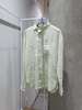 Sagittaire A Samphrenia Button Up Shirt - Pale Green - Thumbnail 2