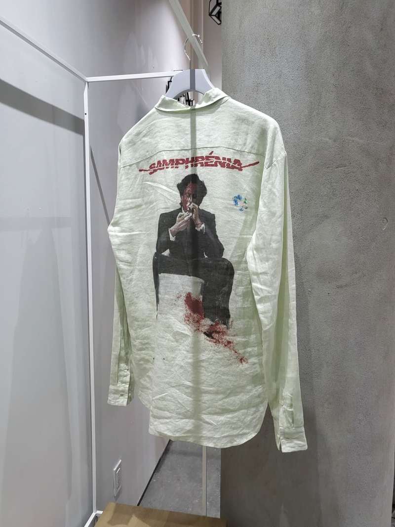 Sagittaire A Samphrenia Button Up Shirt - Pale Green