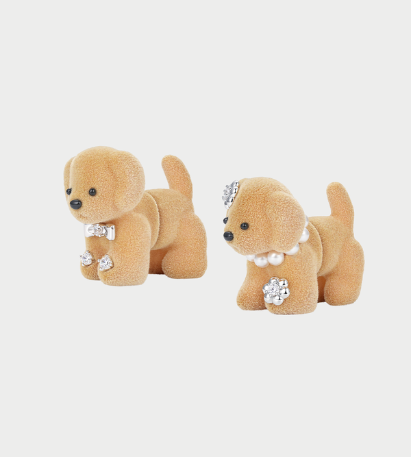 YVMIN Split Puppy Earring (Pair) Earrings YVMIN Split Puppy Earring (Pair) Earrings