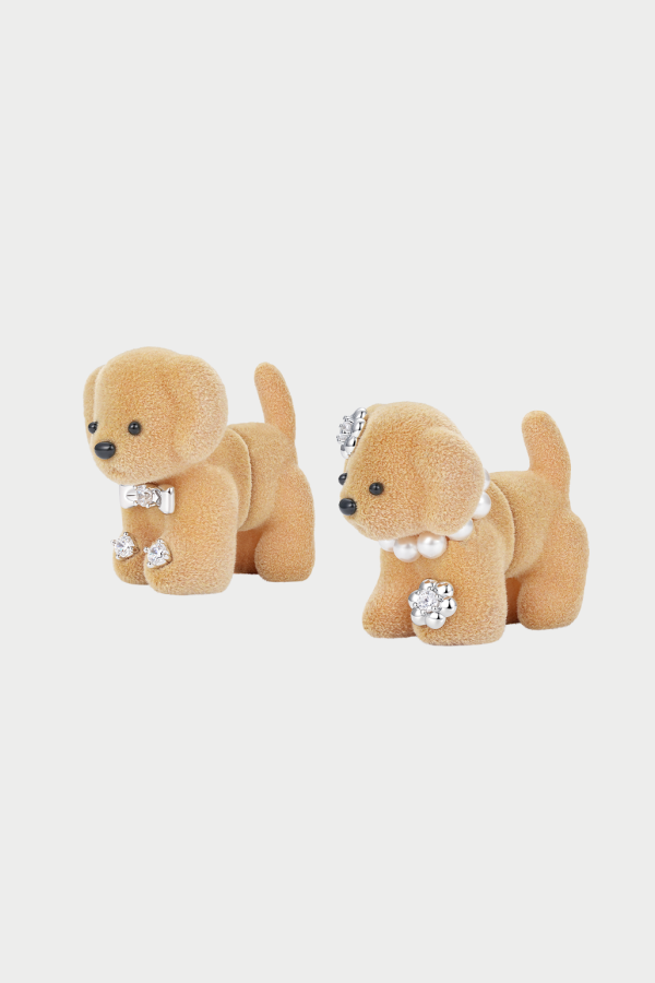 YVMIN Split Puppy Earring (Pair) Earrings