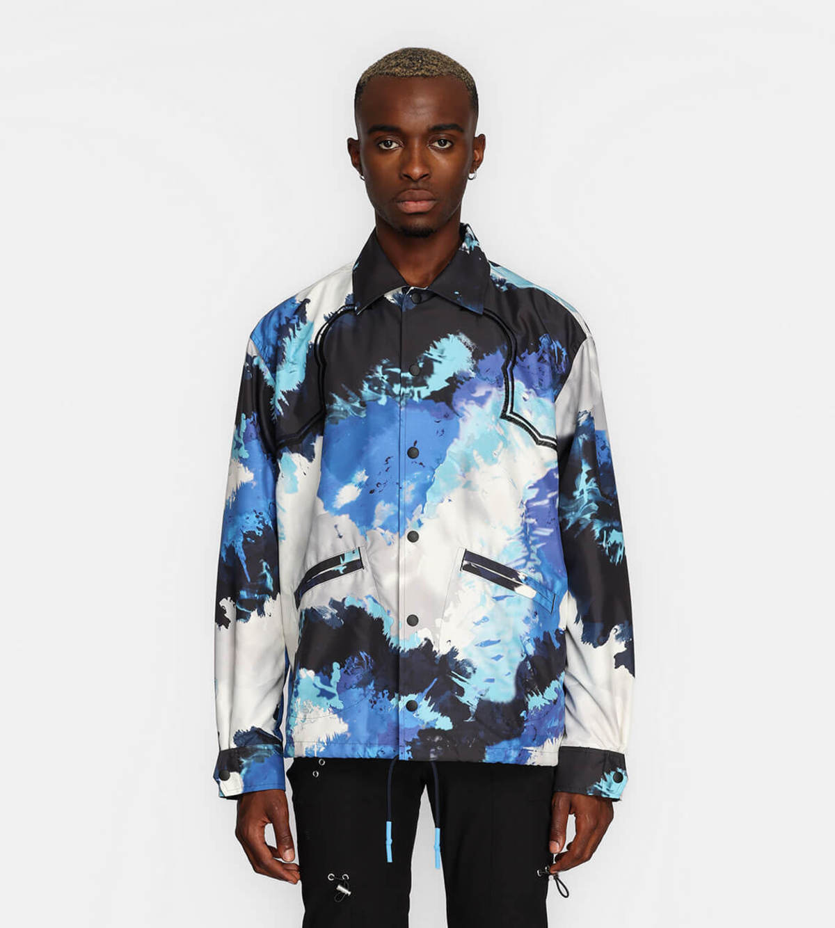 Toga Virilis Tie Dye Baseball Jacket - Image 2 of 10