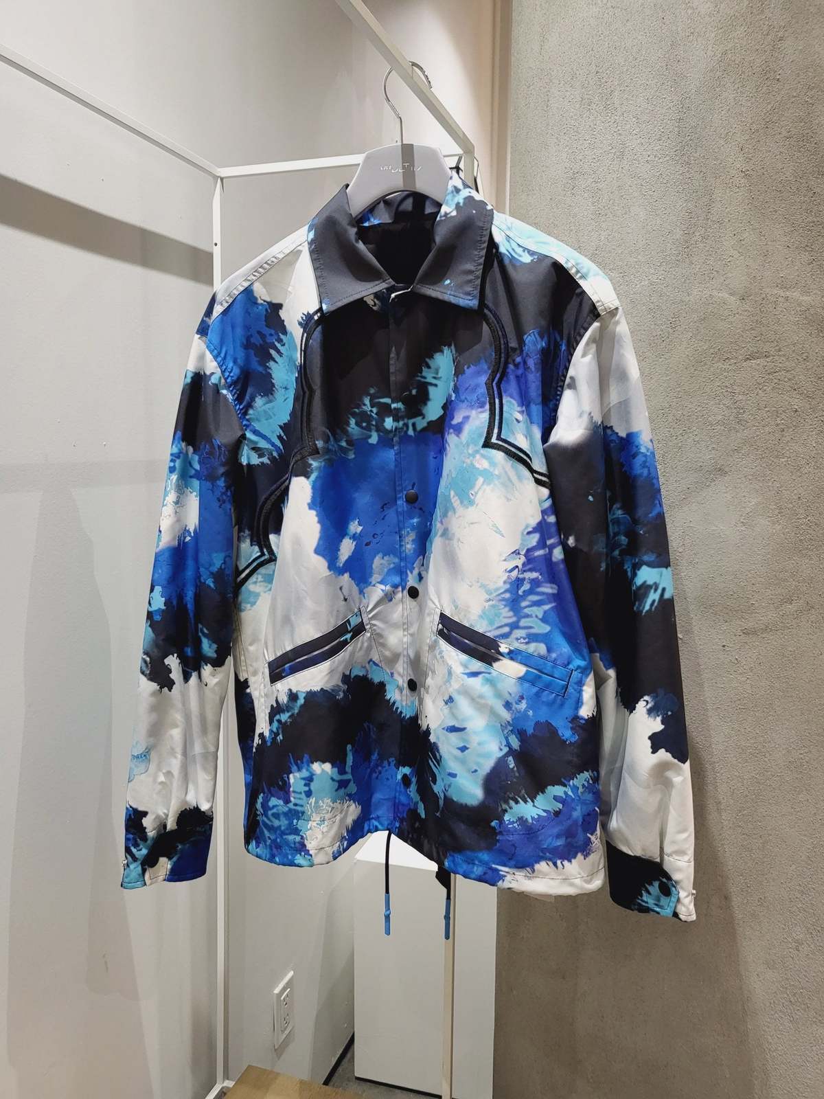 Toga Virilis Tie Dye Baseball Jacket - Image 7 of 10