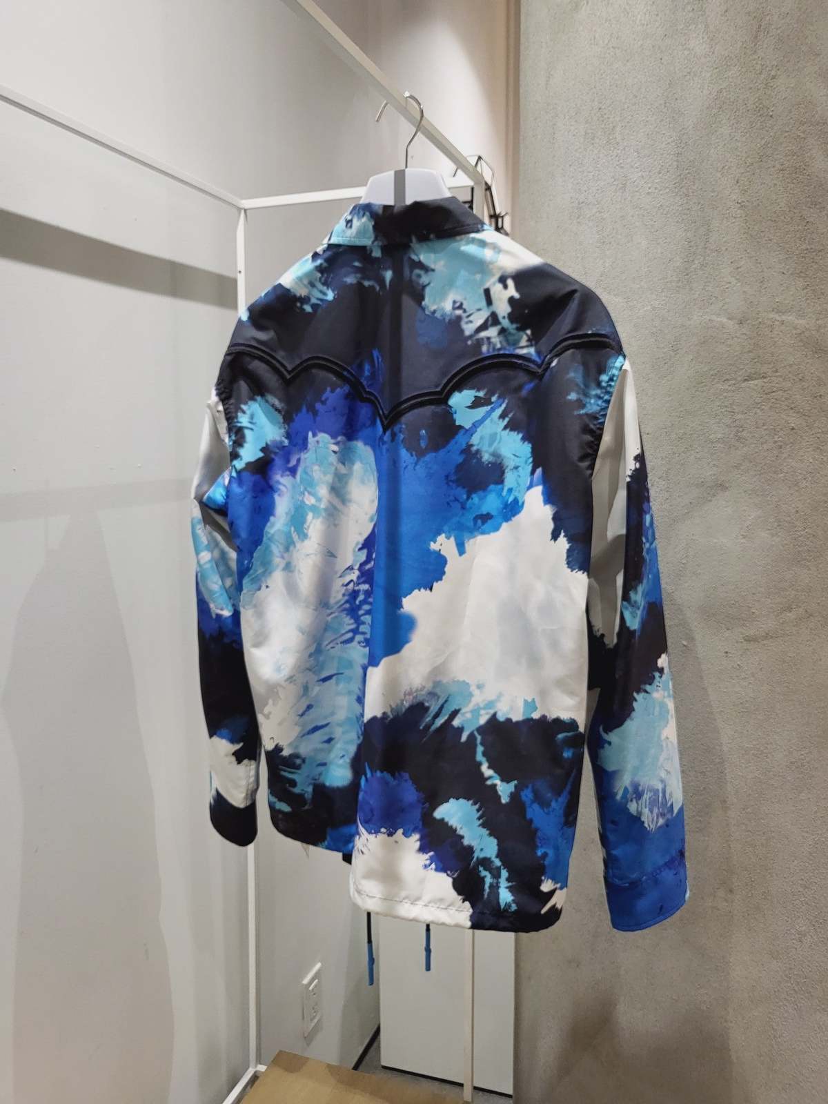 Toga Virilis Tie Dye Baseball Jacket - Image 8 of 10