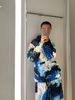 Toga Virilis Tie Dye Baseball Jacket - Thumbnail 9