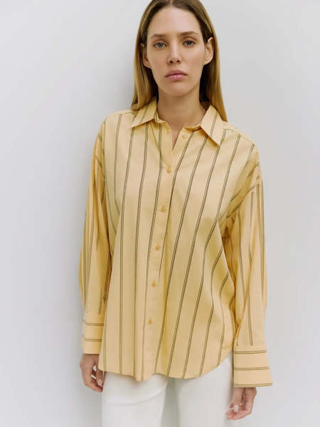 Saint Michael Saint Michael x Dr Woo world map shirt - Print