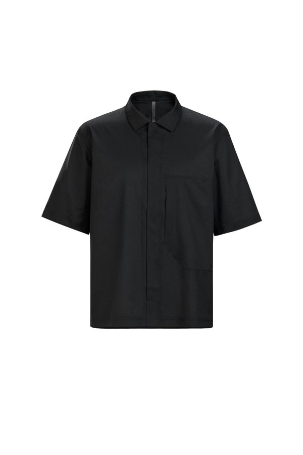 VEILANCE Demlo Short Sleeve Shirt - Black