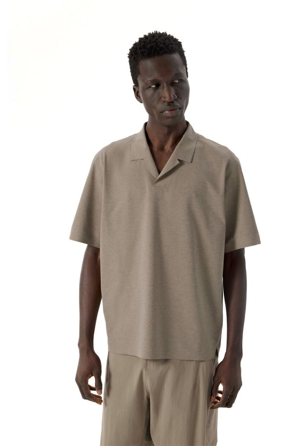 VEILANCE Metron Short Sleeve Polo Shirt - Lt Gnosis