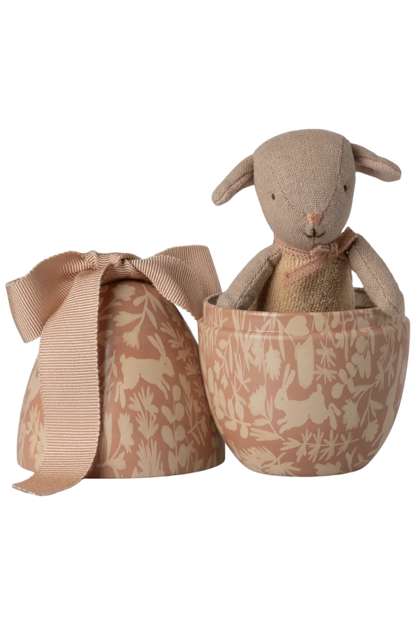 KIDS Maileg Easter Egg With Micro Lamb Small Toy