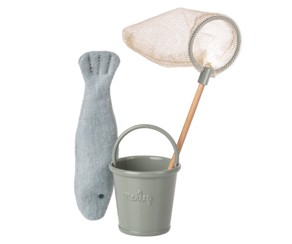 KIDS Maileg Fishing Set, Mouse Toy Set KIDS Maileg Fishing Set, Mouse Toy Set