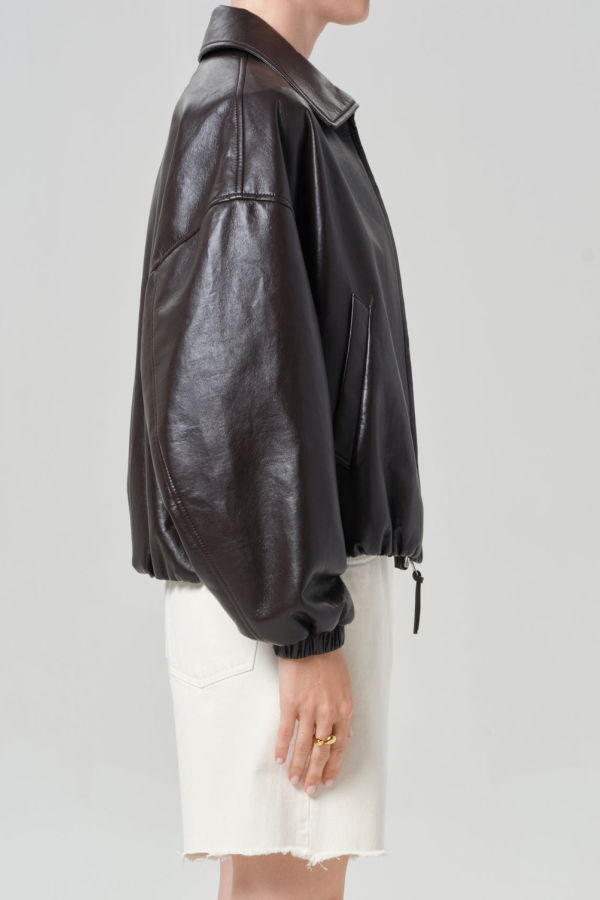 Citizens of Humanity Bubble Hem Bomber Jacket