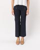 ELLIOTT LAUREN Button Front Polka Dot Pants - Navy - Thumbnail 1