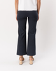 ELLIOTT LAUREN Button Front Polka Dot Pants - Navy - Thumbnail 2