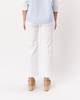 ELLIOTT LAUREN Slit Pocket Straight Leg Pant - White - Thumbnail 2