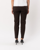 ELLIOTT LAUREN Straight Leg Split Seam Pant - Chocolate - Thumbnail 2