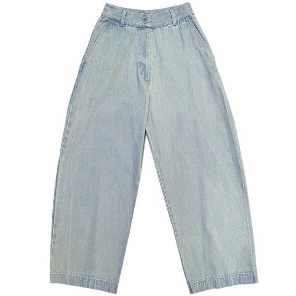 Ali Golden Loose Barrel Pant - Light Denim Ali Golden Loose Barrel Pant - Light Denim