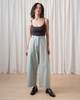 Ali Golden Loose Barrel Pant - Light Denim - Thumbnail 8