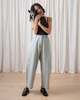 Ali Golden Loose Barrel Pant - Light Denim - Thumbnail 9