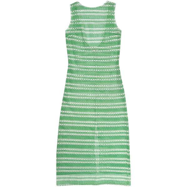 Ali Golden Low Back Column Dress