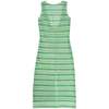Ali Golden Low Back Column Dress - Thumbnail 1