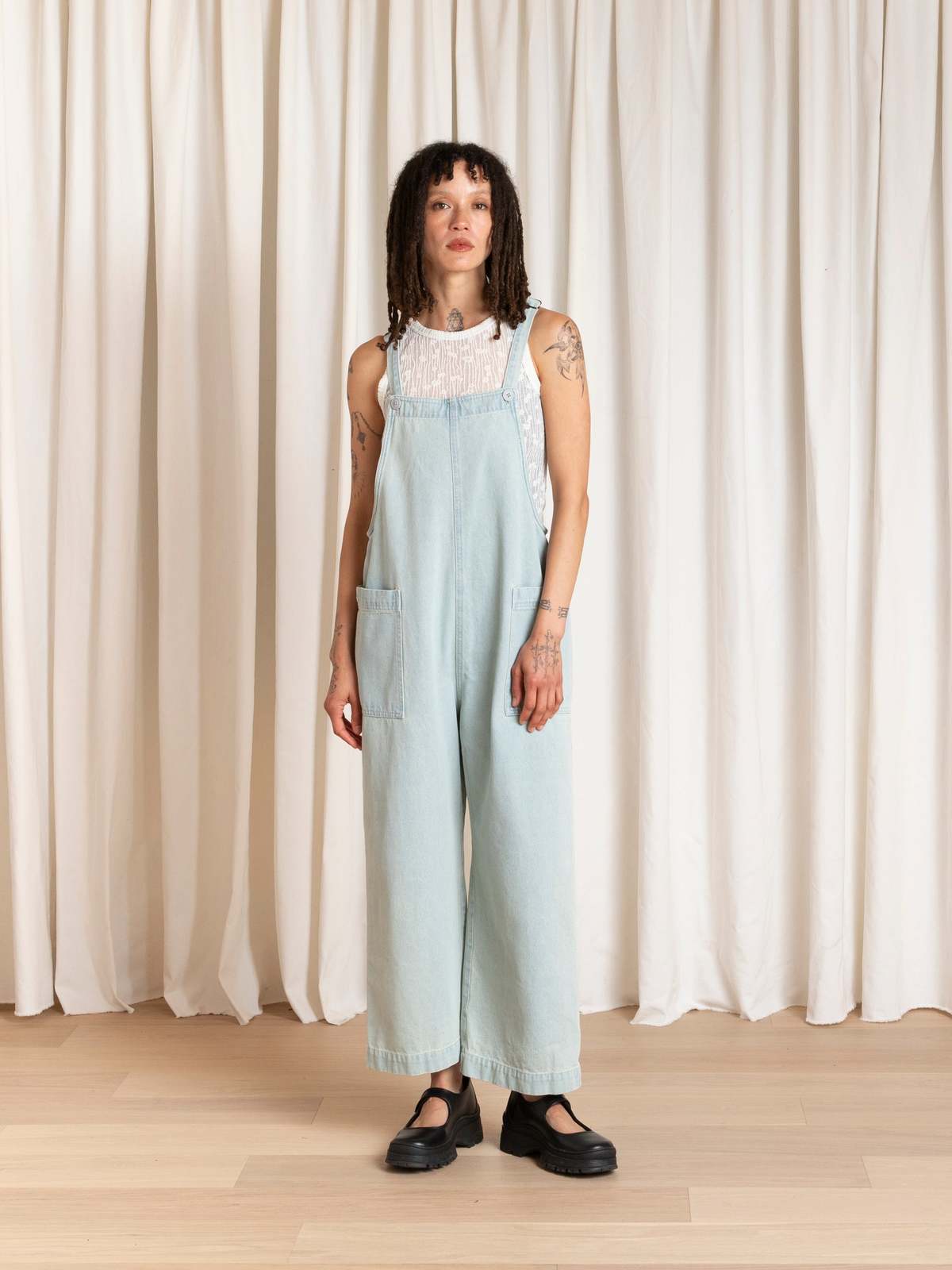 Ali Golden Overall Jumper - Light Denim - Image 6 of 10