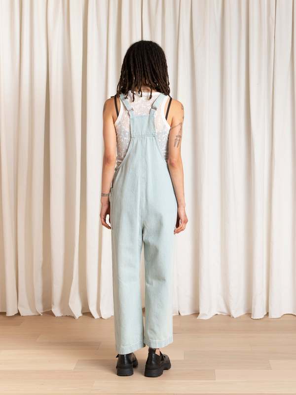 Ali Golden Overall Jumper - Light Denim