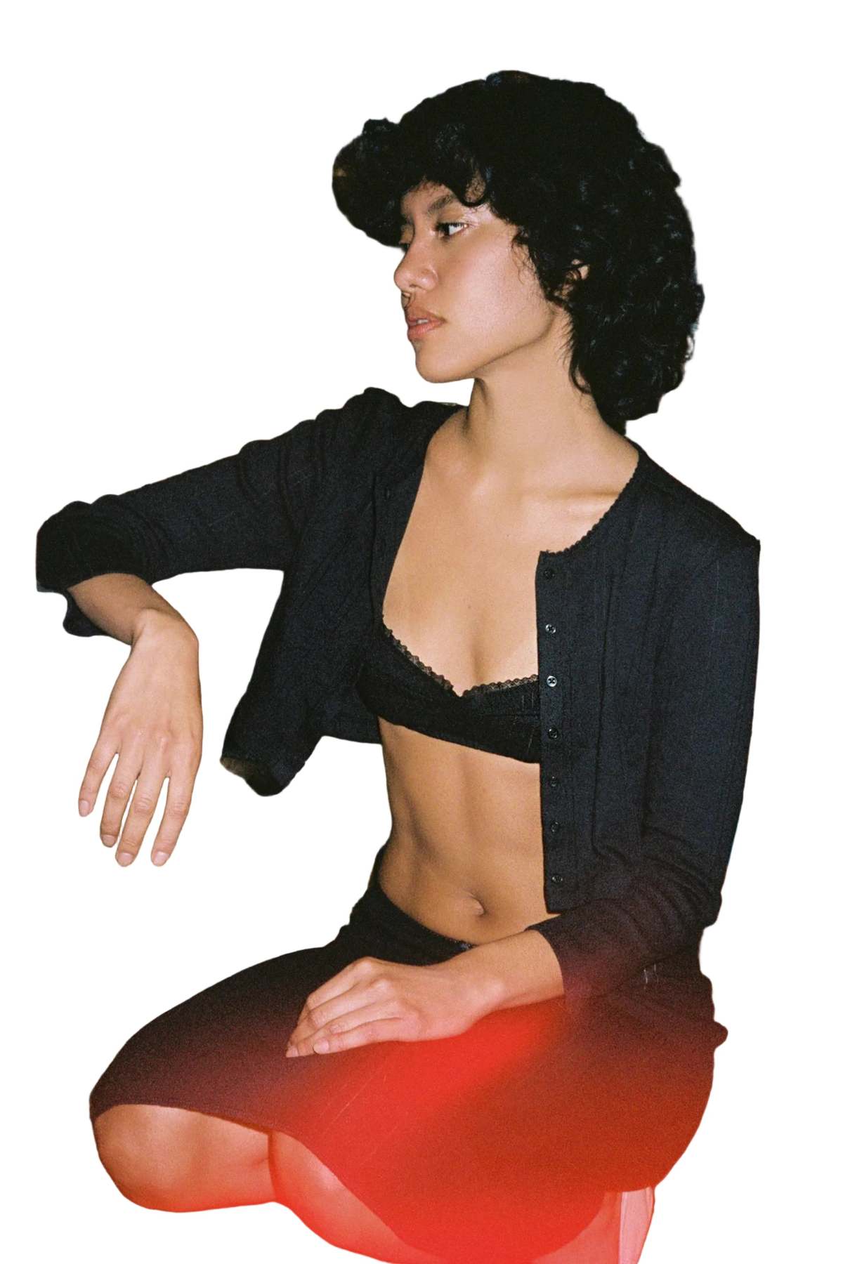 Cou Cou The Balconette Bra - Black - Image 3 of 4