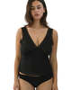 Cou Cou The Iris Tank Top - Black - Thumbnail 1