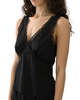 Cou Cou The Iris Tank Top - Black - Thumbnail 4