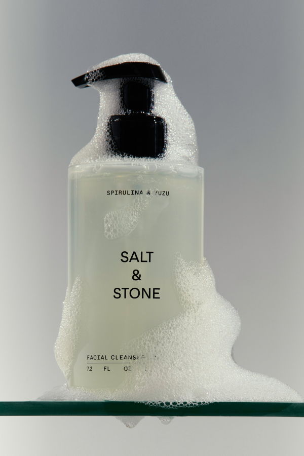 Salt & Stone Facial Cleanser - Spirulina & Yuzu