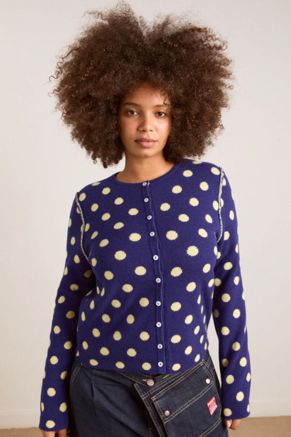 DAMSON MADDER Tabitha Reversible Cardigan