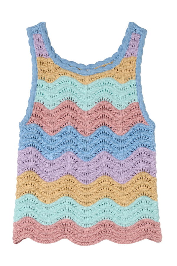 KIDS STELLA MCCARTNEY Crochet Tank Top - Multicolour