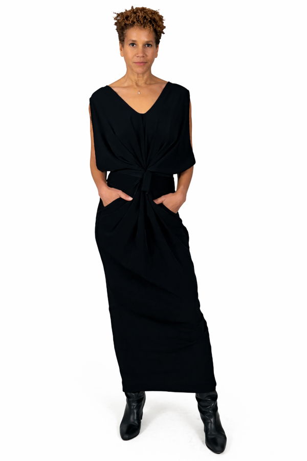 Meg Airflow Dress - Onyx