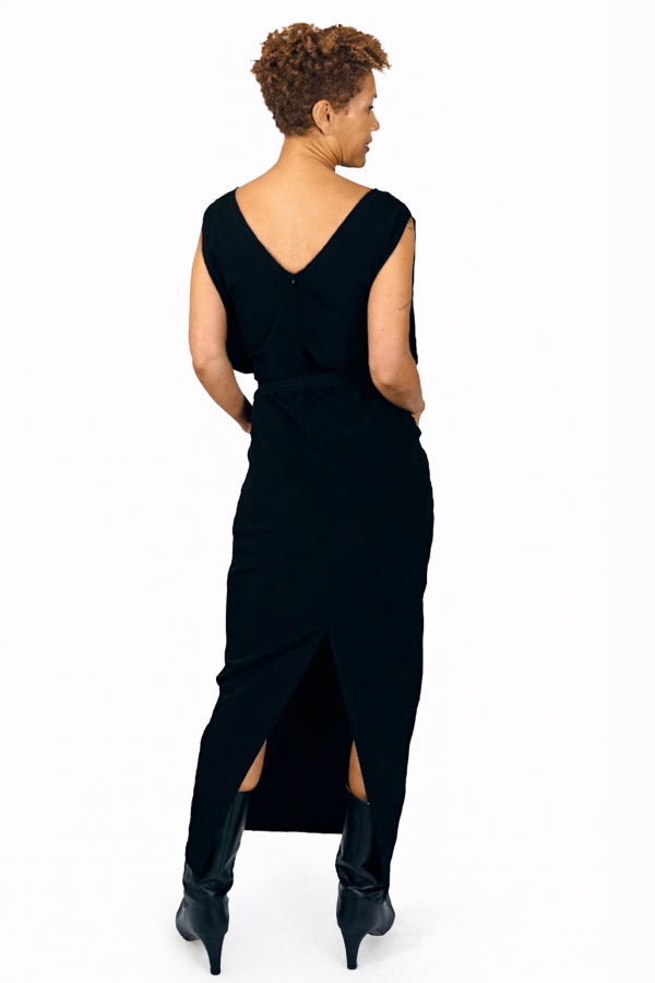 Meg Airflow Dress - Onyx