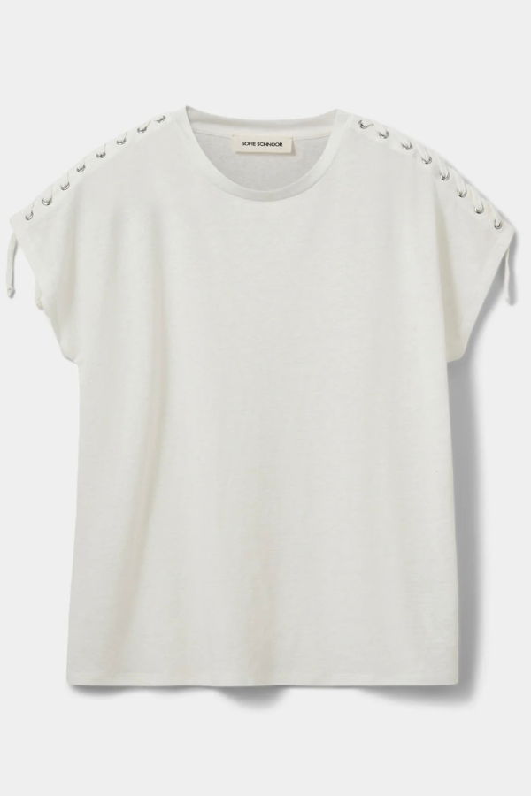 Sofie Schnoor Aleid Linen Mix Tee