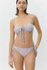Sofie Schnoor Gabby Bandeau Bikini - Rose Striped - Thumbnail 3
