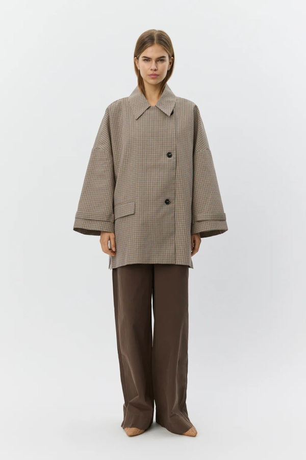 Sofie Schnoor Selina Oversize Check Jacket