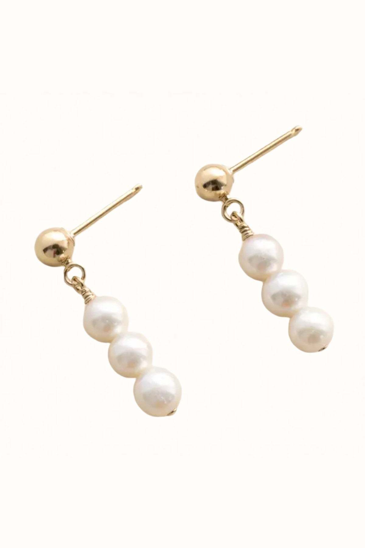 Sheena Marshall Jewelry Pearl Trio Earring - Image 1 of 1
