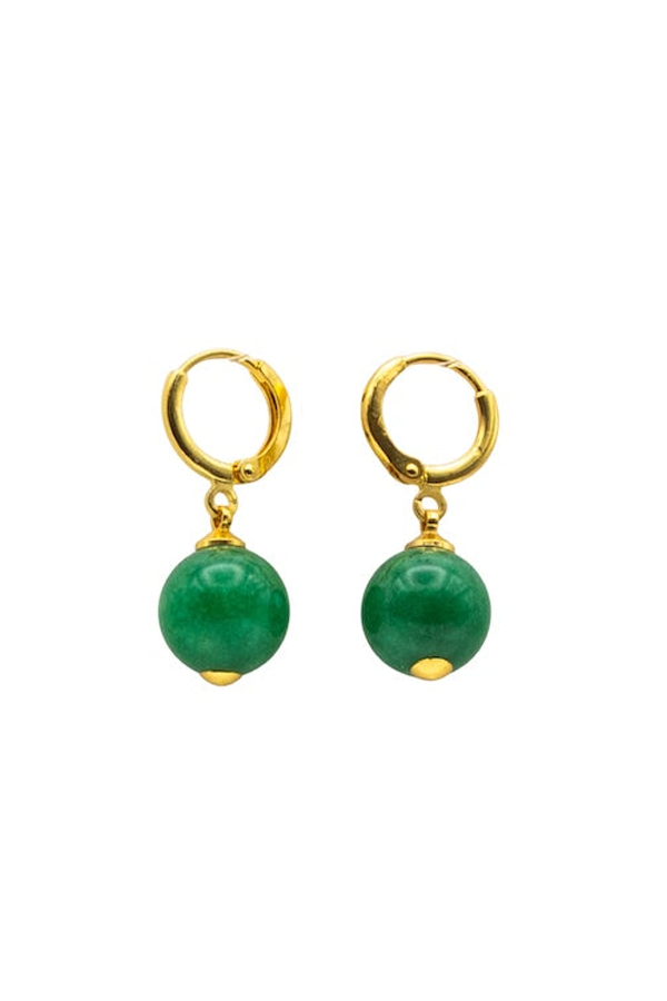 Seree Nadene Jade Drop Earrings