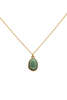 seree Puzzle Jade Stone Pendant Necklace - Pebble - Thumbnail 1