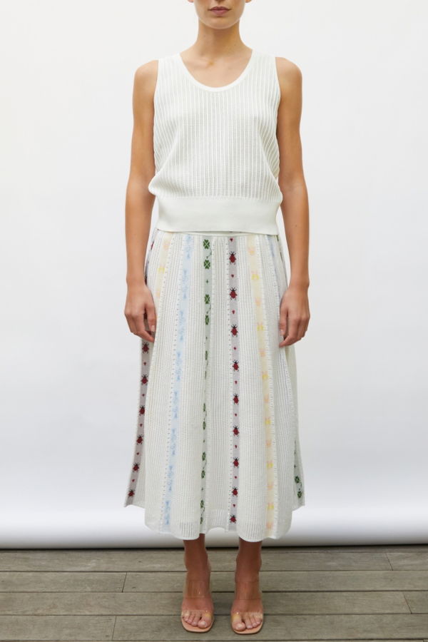 Molli Esperance Skirt - Milk Multi
