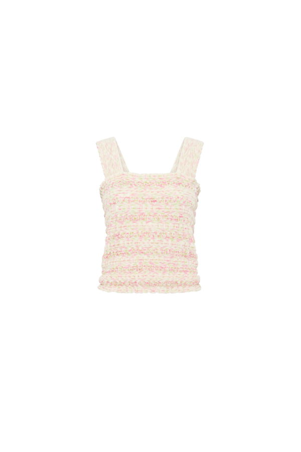 Molli Eveil Top - Natural/Pink Multi