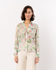 LA FUORI Lily Blossom Shirt - Yellow - Thumbnail 1