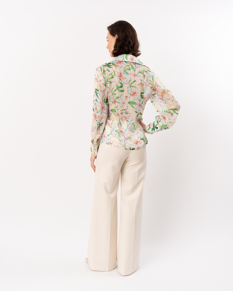LA FUORI Lily Blossom Shirt - Yellow