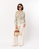 LA FUORI Lily Blossom Shirt - Yellow - Thumbnail 6
