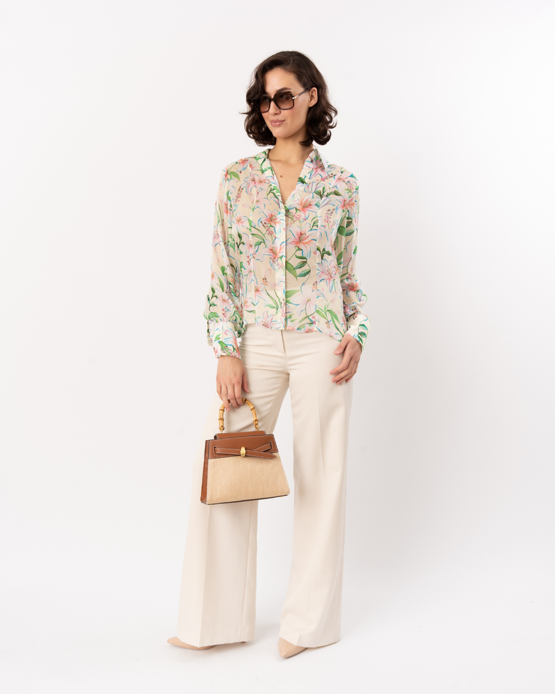 LA FUORI Lily Blossom Shirt - Yellow