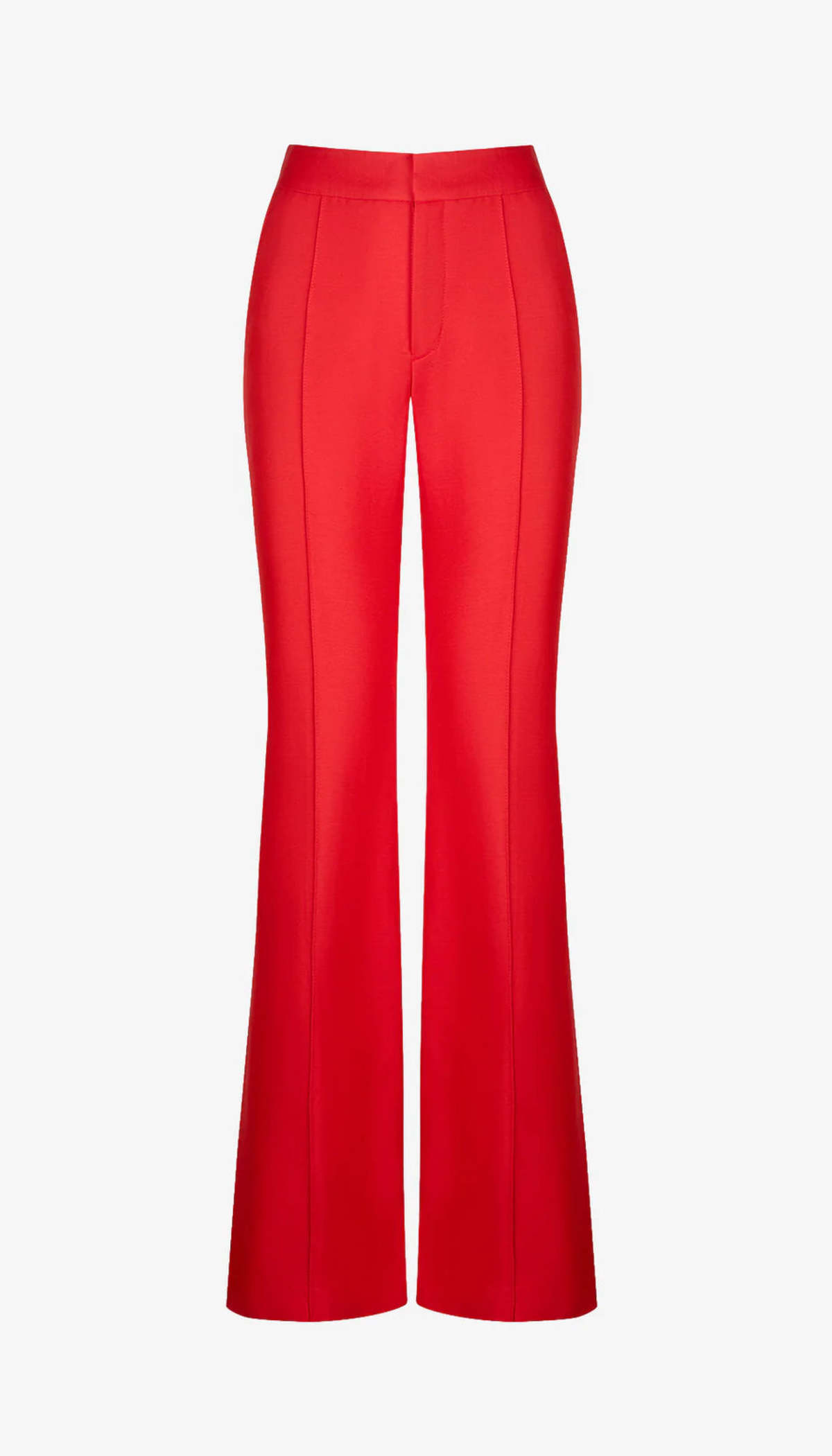 Smythe Wide Leg Pintuck Trouser Pants - Poppy - Image 3 of 3