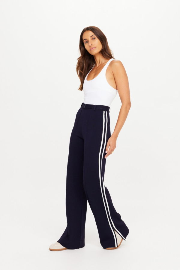 The Upside Monte Carlo Freya Knit Pants - Navy
